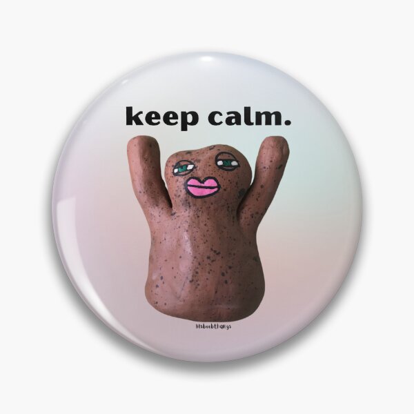 Item preview, Keep Calm Mr. Blob, Aesthetic Pastel | lilsboobthangs designed and sold by lilsboobthangs.