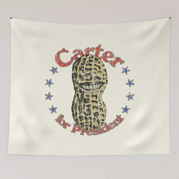 Item preview, Carter For President Smiling Peanut 1976 designed and sold by AstroZombie6669.