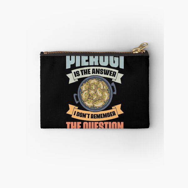 Item preview, Retro Pierogi Is The Answer I Don't Remember The Question designed and sold by Nessshirts.