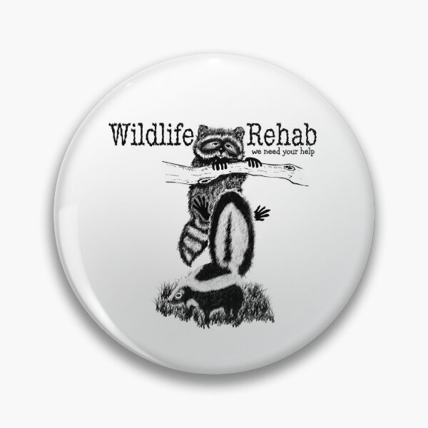 Item preview, Baby Raccoon and Baby Skunk Wildlife Rehabilitation We Need Your Help designed and sold by The Tinker Man's Daughter.