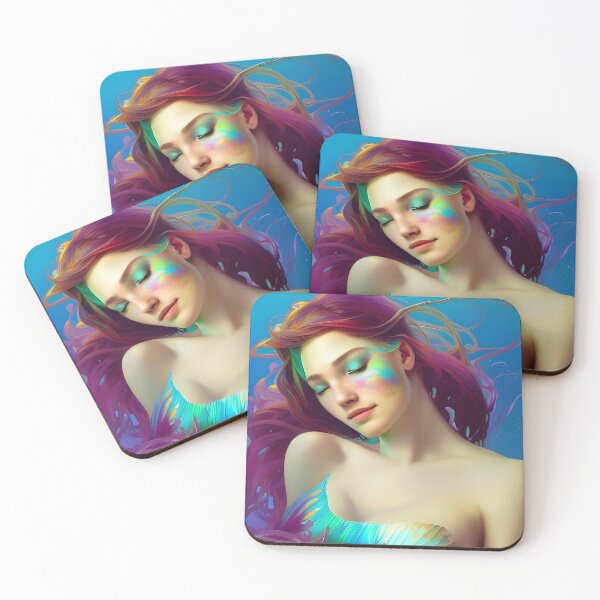 Item preview, Colorful Mermaid Digital Art designed and sold by KaelumH.