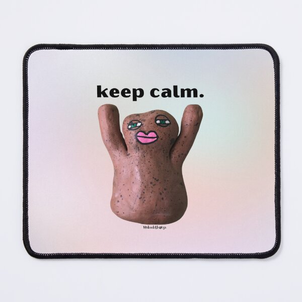 Artikelvorschau, Keep Calm Mr. Blob, Aesthetic Pastel | lilsboobthangs entworfen und verkauft von lilsboobthangs.