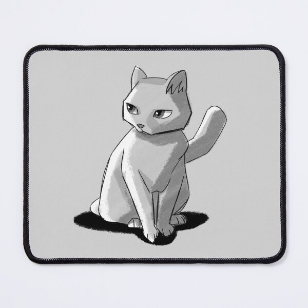 Item preview, Graphite Cat Caricature designed and sold by PaperRain.