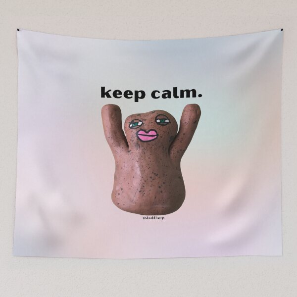 Item preview, Keep Calm Mr. Blob, Aesthetic Pastel | lilsboobthangs designed and sold by lilsboobthangs.