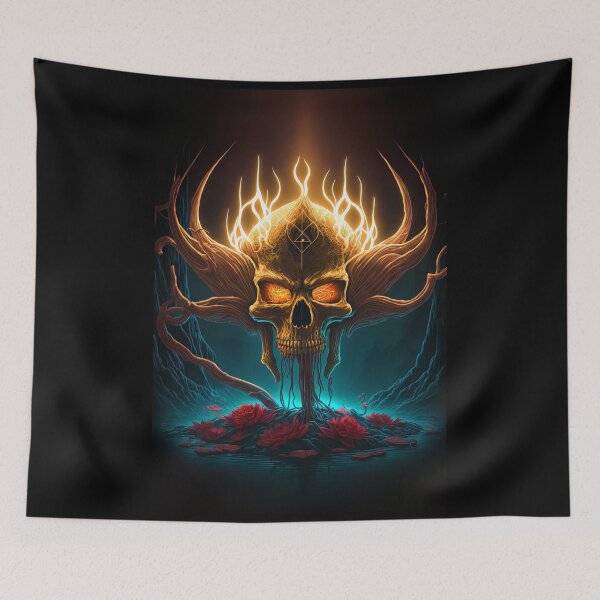Item preview, Skull Art #691 designed and sold by SkullsClubhouse.