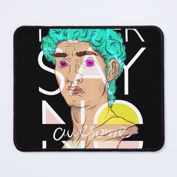Item preview, Never Say No David Pop Art designed and sold by SkaryoDrawn.