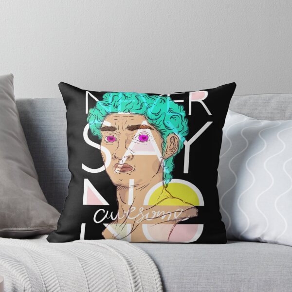 Item preview, Never Say No David Pop Art designed and sold by SkaryoDrawn.