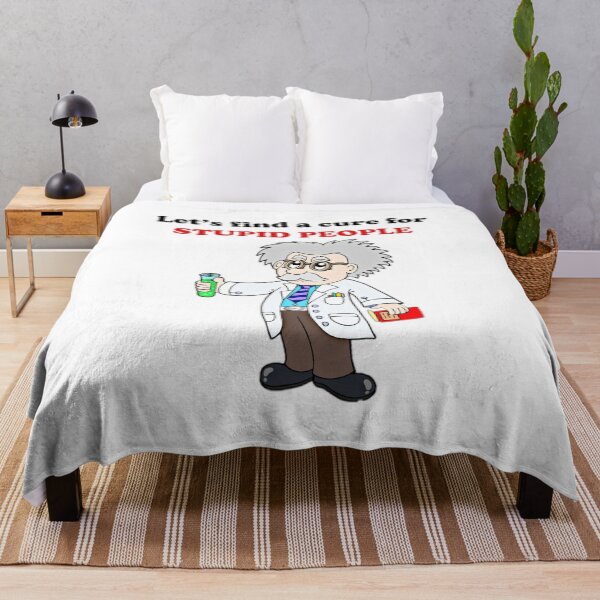Item preview, Let's find a cure for stupid people designed and sold by kamilbogaty1.