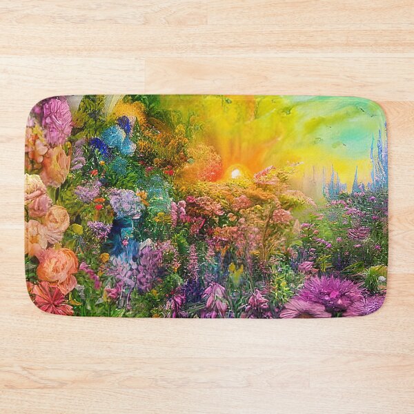 Item preview, Dreamy garden sunset designed and sold by ibelieveimages.
