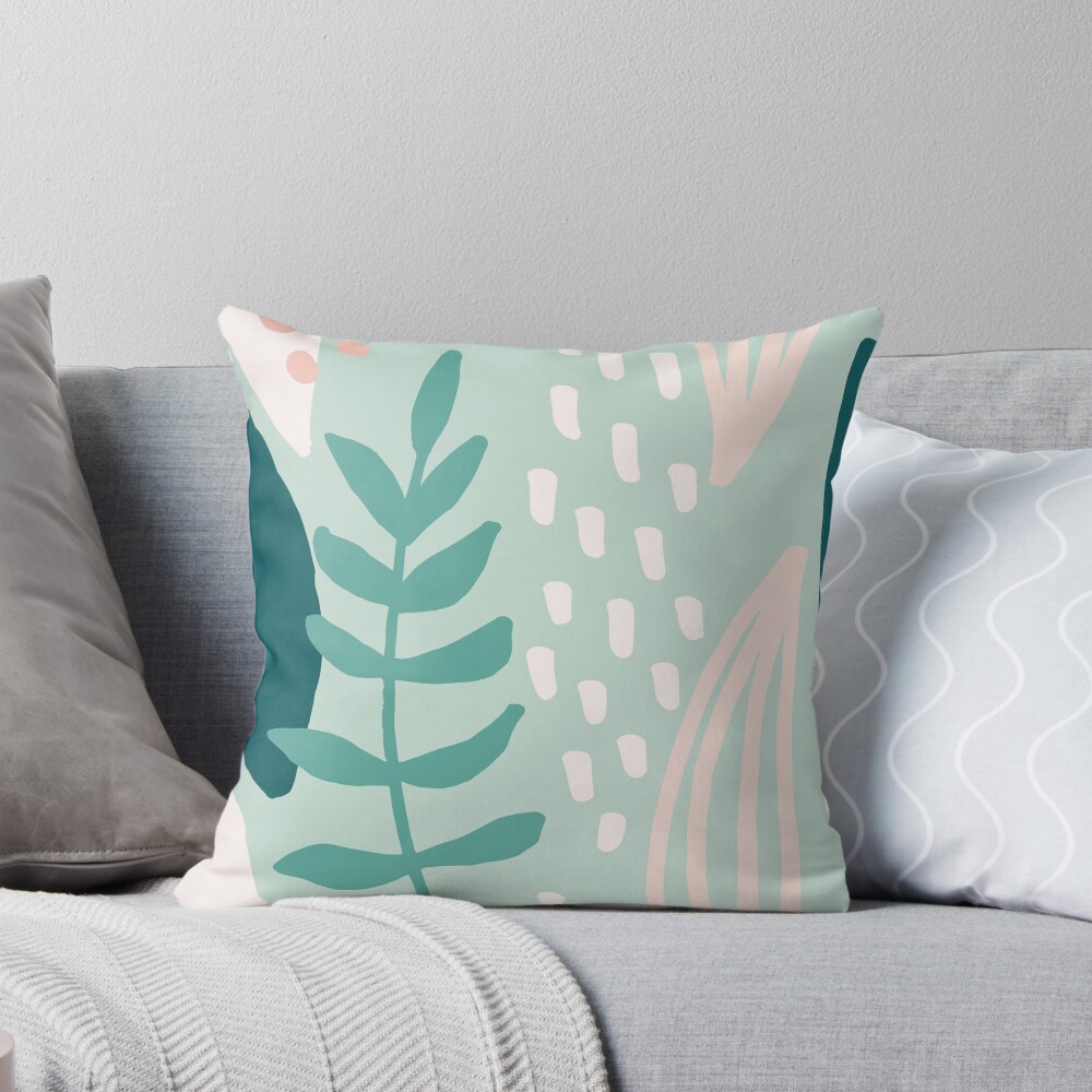 Item preview, Throw Pillow designed and sold by marknprints.