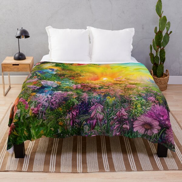 Item preview, Dreamy garden sunset designed and sold by ibelieveimages.