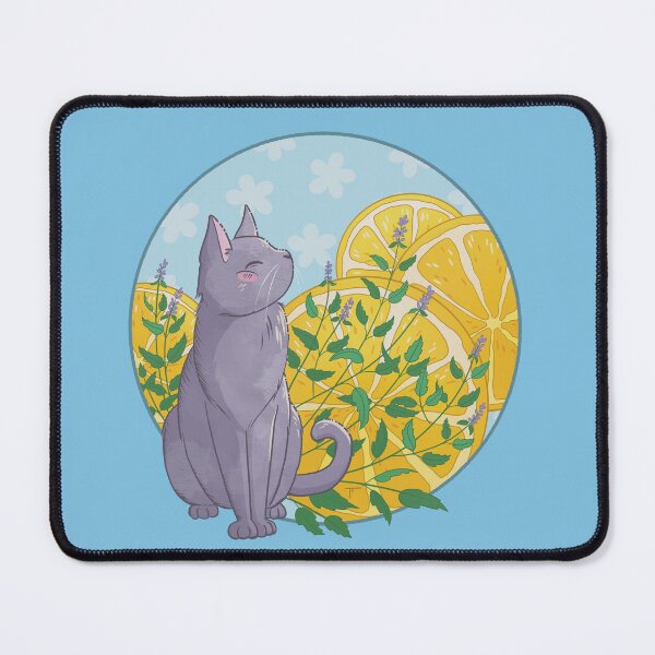 Item preview, Cat and Lemon Summertime designed and sold by BeeAndClover.