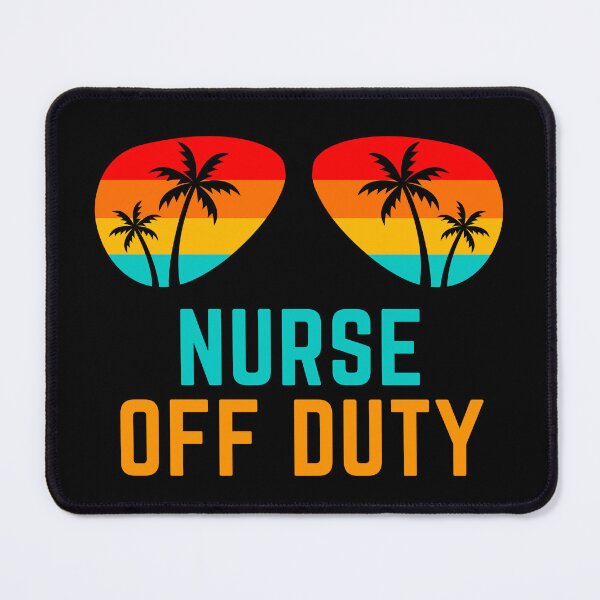 Item preview, Nurse Off Duty Summer Day Retro, Funny Sunglasses Vintage Nurse Life Gifts designed and sold by PrintOfi.