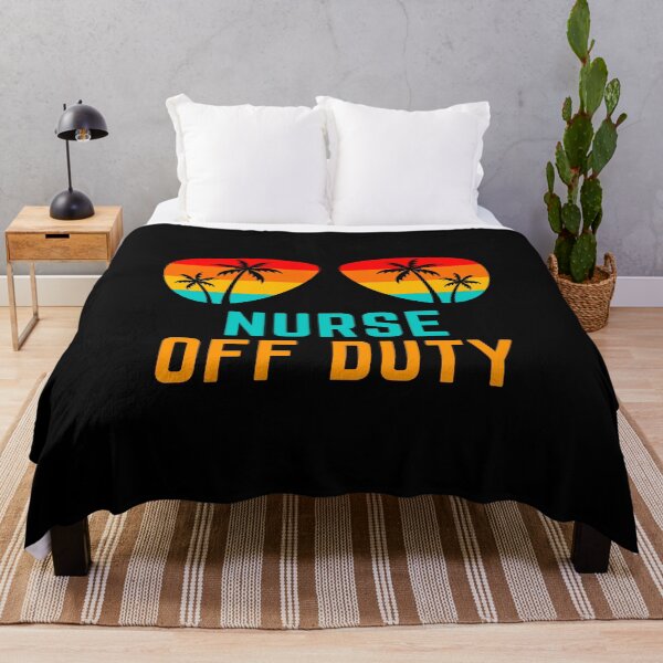Item preview, Nurse Off Duty Summer Day Retro, Funny Sunglasses Vintage Nurse Life Gifts designed and sold by PrintOfi.