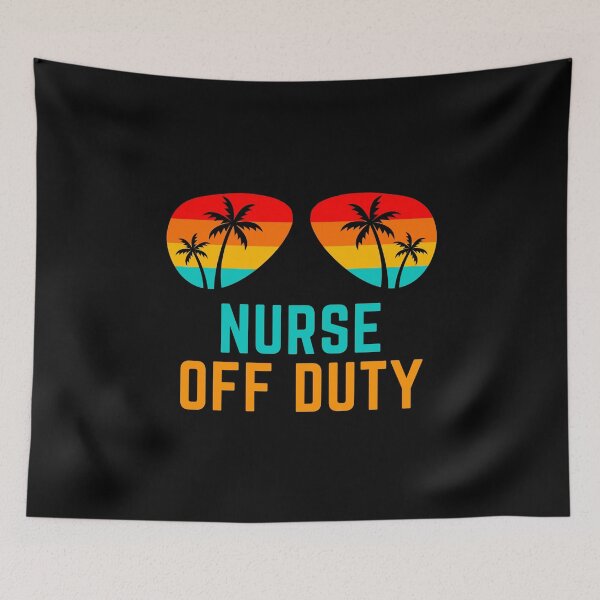 Item preview, Nurse Off Duty Summer Day Retro, Funny Sunglasses Vintage Nurse Life Gifts designed and sold by PrintOfi.