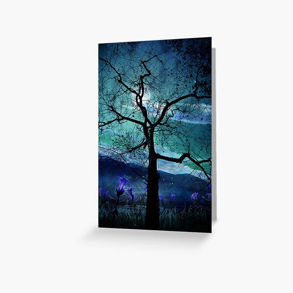 Night Dreams Greeting Card