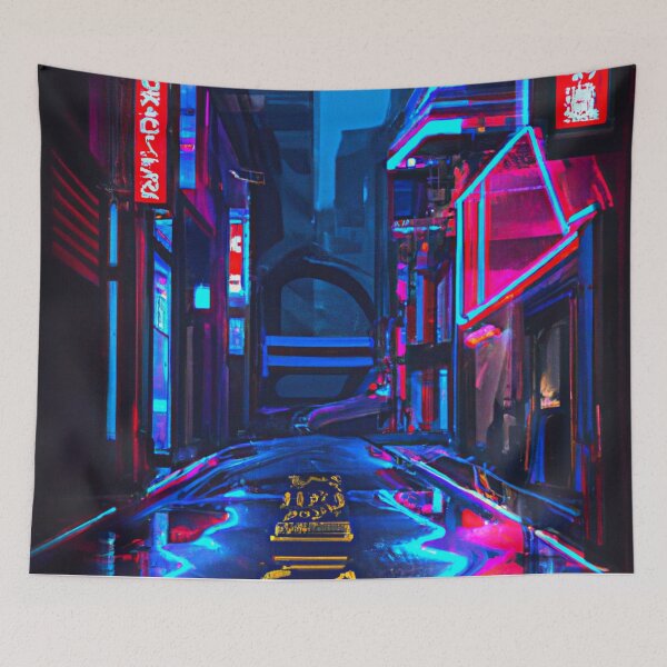Item preview, Cyberpunk Street | Dystopify  designed and sold by Dystopify.