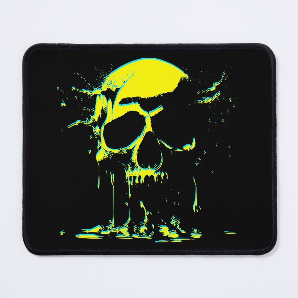 Item preview, Toxic Skull - Yellow/blue - Other versions available designed and sold by EldritchMagpie.