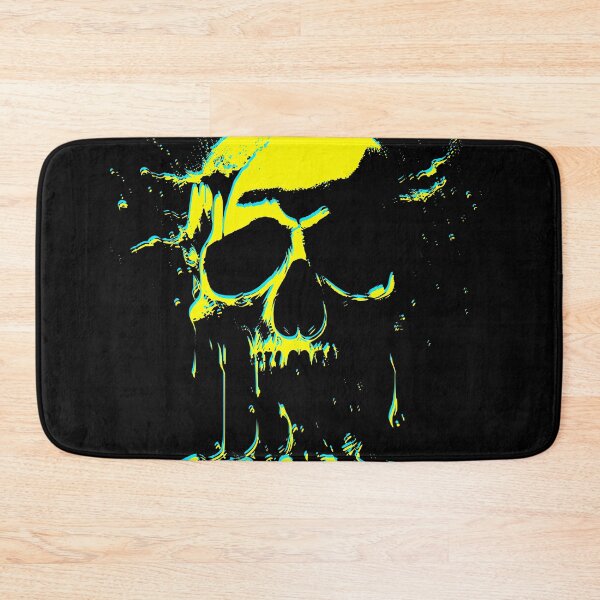 Item preview, Toxic Skull - Yellow/blue - Other versions available designed and sold by EldritchMagpie.