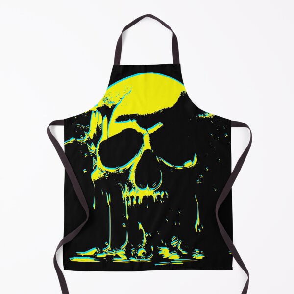 Item preview, Toxic Skull - Yellow/blue - Other versions available designed and sold by EldritchMagpie.