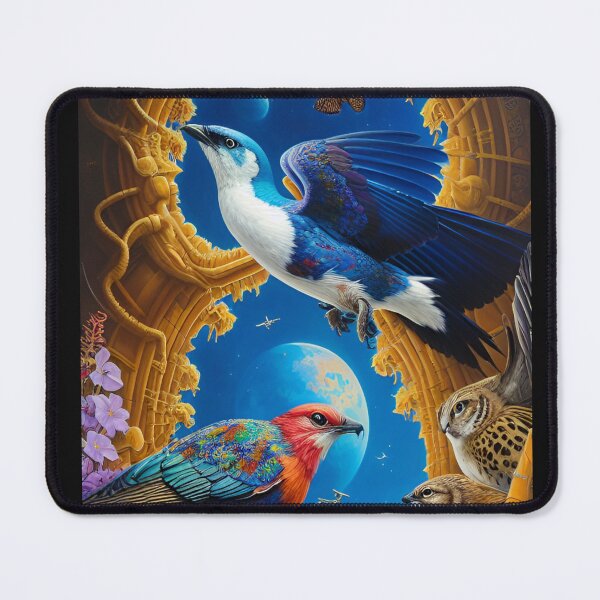 Artikelvorschau, Blue Bird und andere Vögel im Vogelreich entworfen und verkauft von FantasyEmpire.