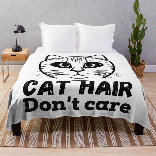 Item preview, Cat hair, don't care - Cat Love - Cattitude designed and sold by WBP Mart.