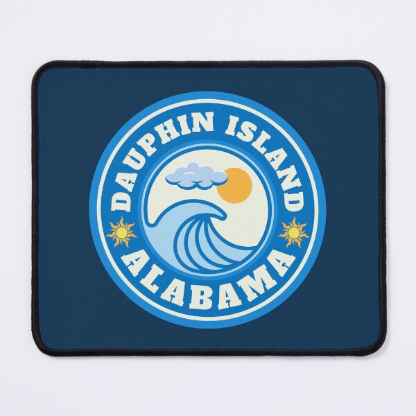 Item preview, Dauphin Island - Alabama Beaches - Summer Beach Destination Vintage Logo designed and sold by Vintage-TM.