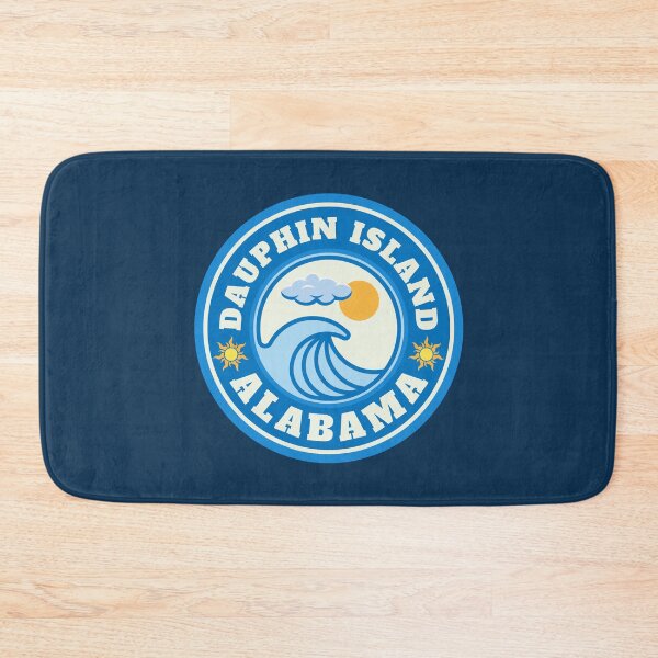 Item preview, Dauphin Island - Alabama Beaches - Summer Beach Destination Vintage Logo designed and sold by Vintage-TM.