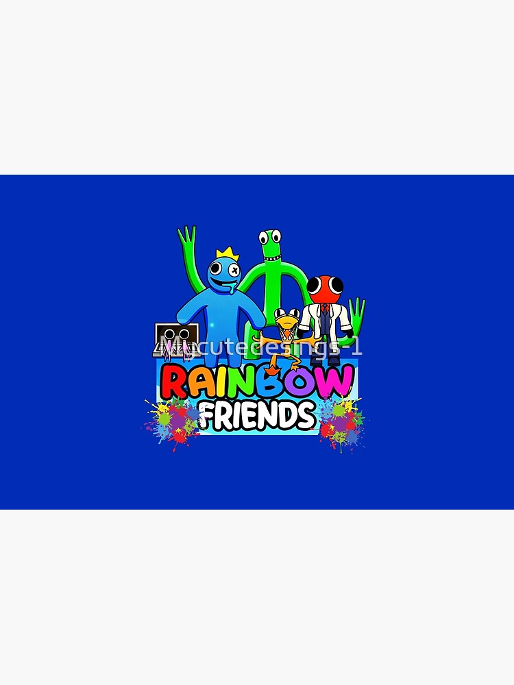 BLUE FACE Rainbow Friends. Blue Roblox Rainbow Friends Characters, roblox,  video game. Halloween Mouse Pad for Sale by Mycutedesings-1