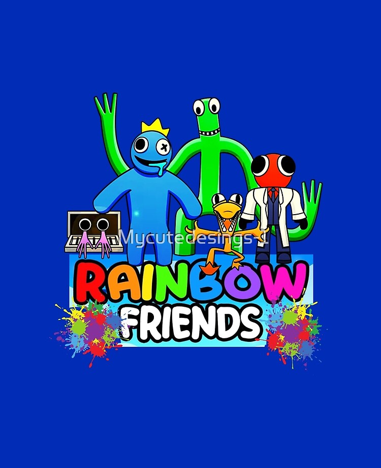 Blue Rainbow Friends. Blue Roblox Rainbow Friends Characters, roblox, video  game. Halloween iPad Case & Skin for Sale by Mycutedesings-1