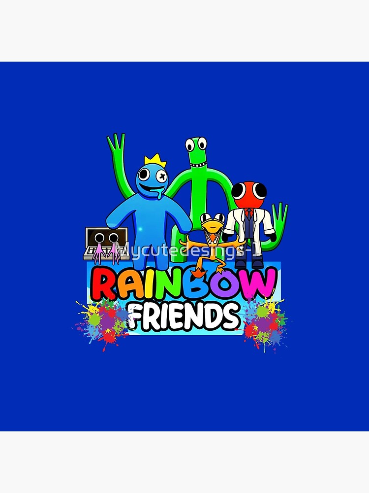 Blue Rainbow Friends. Blue Roblox Rainbow Friends Characters, roblox, video  game. Halloween Art Board Print for Sale by Mycutedesings-1