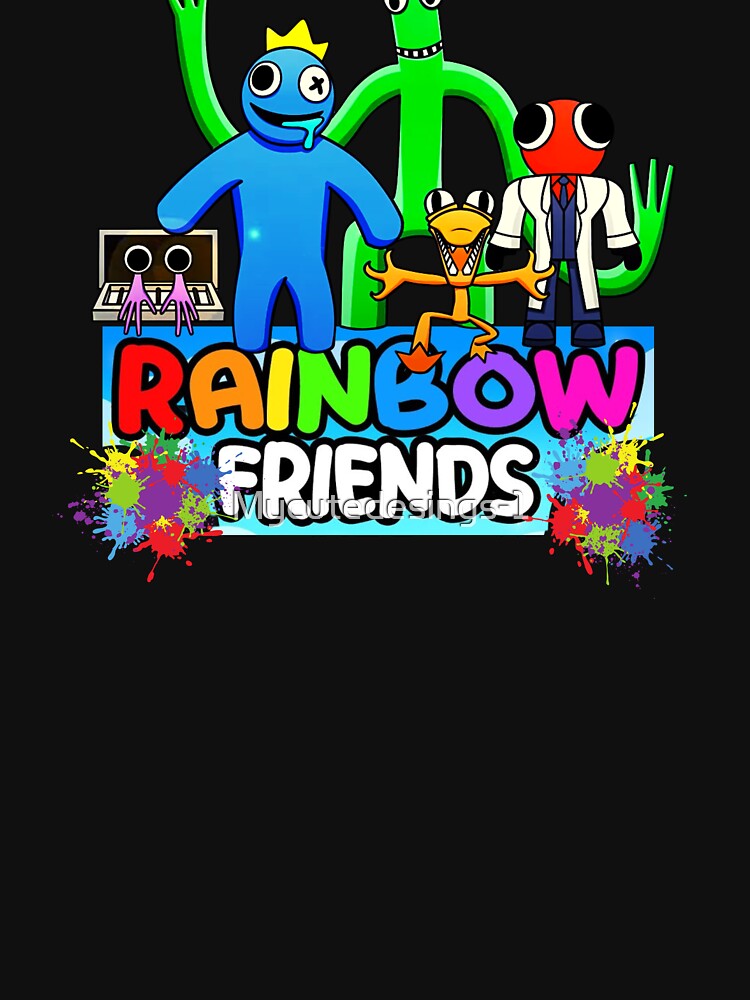 RAINBOW MONSTER, Blue Rainbow Friends. Blue Roblox Rainbow Friends  Character, roblox, video game.Halloween  Essential T-Shirt for Sale by  Mycutedesings-1