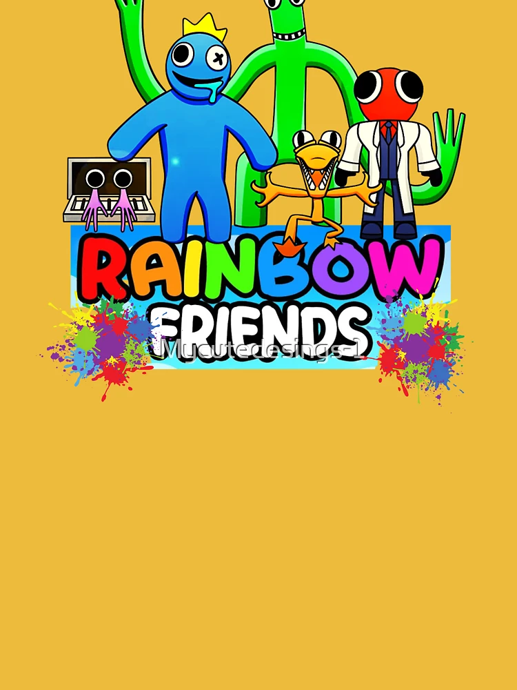 Blue Rainbow Friends. Blue Roblox Rainbow Friends Characters, roblox, video  game. Halloween iPad Case & Skin for Sale by Mycutedesings-1