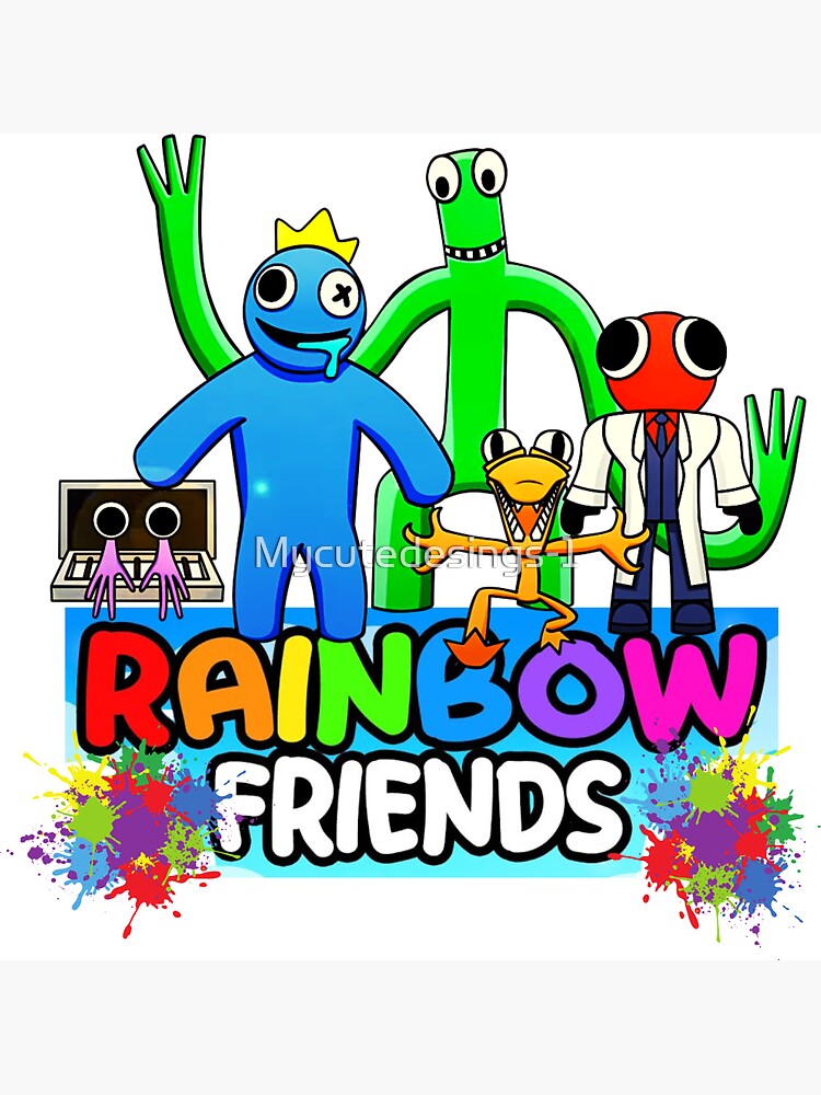 AMIGOS COLORIDOS  Roblox - Rainbow Friends 