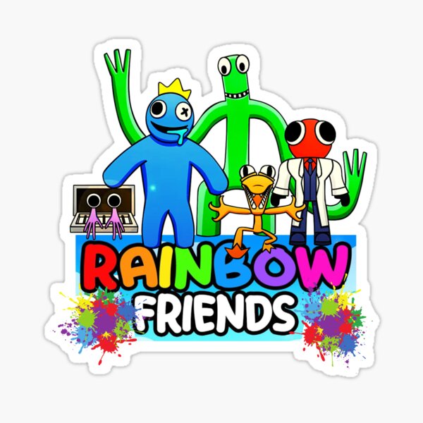 Vetor de Rainbow friends Blue. New Roblox Character do Stock