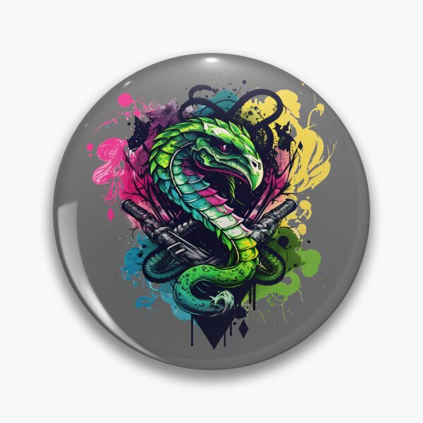 Item preview, Snake Serpent Bird Emblem designed and sold by Leonardo Palumbo.