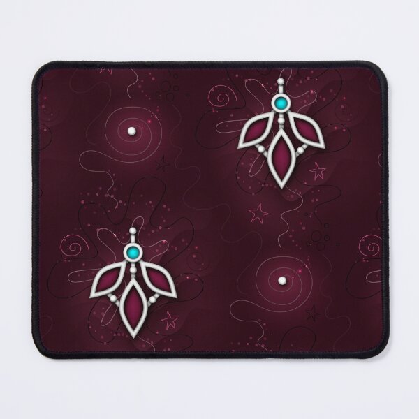 Item preview, Colorful Aesthetic Pattern with Magical Crystals designed and sold by lissantee.