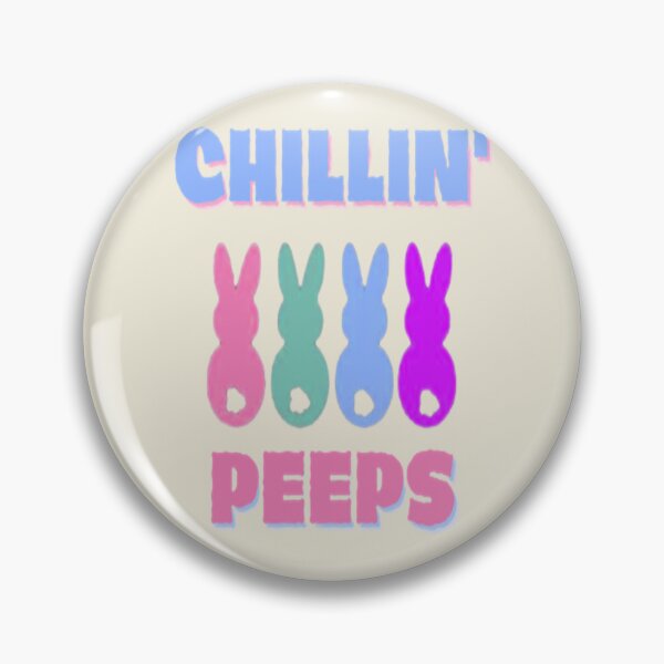 Item preview, Chilling Peeps, Badass and Funny, Easter Egg Hunting, Egg Hunt Squad, Chilling Peeps designed and sold by Adri Barnard.