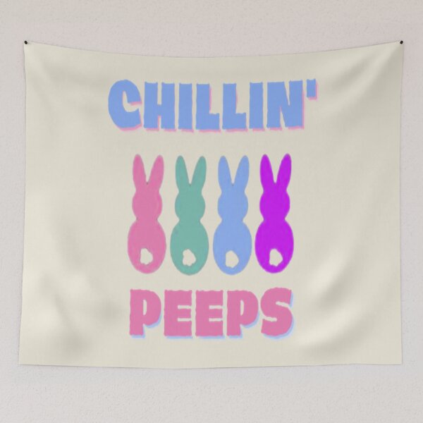 Item preview, Chilling Peeps, Badass and Funny, Easter Egg Hunting, Egg Hunt Squad, Chilling Peeps designed and sold by Adri Barnard.