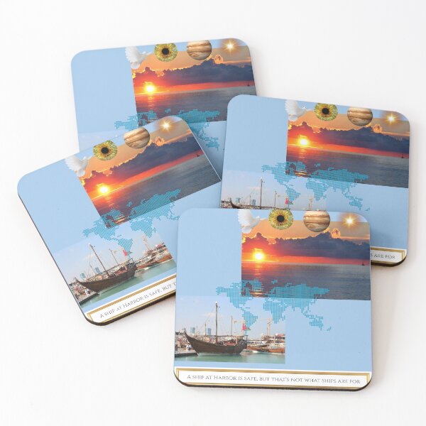 Item preview, Un barco en el puerto está a salvo, pero para eso no están los barcos designed and sold by Make Believe Works.