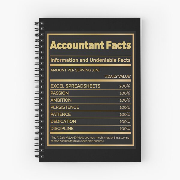 Item preview, Funny Accountant Facts CPA Art designed and sold by MrEddie10.