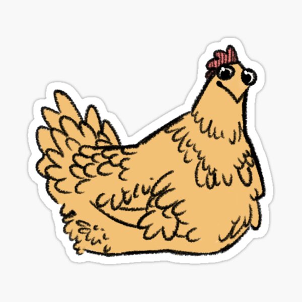 Buff Orpington Sticker
