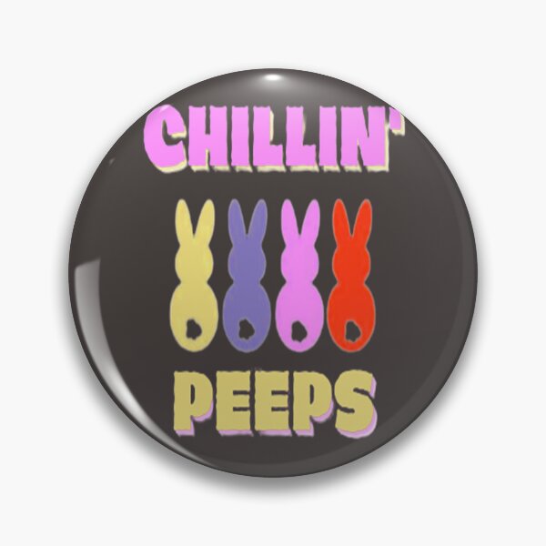 Item preview, Chilling Peeps 2, Badass and Funny, Easter Egg Hunting, Egg Hunt Squad, Chilling Peeps designed and sold by Adri Barnard.
