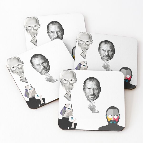 Item preview, sticker steve jobs sticker pack designed and sold by deztees.
