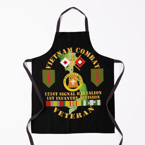 Item preview, Army - Vietnam Combat Vet - 121st Signal Bn - 1st Inf Div SSI designed and sold by Military Insignia Products.