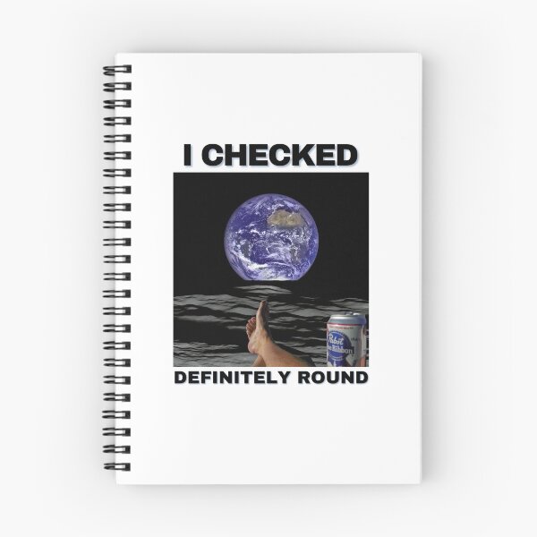 Item preview, Flat Earth I Checked Definitely Round  designed and sold by HatzicTshirts.