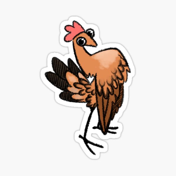 Bantam Serama Sticker