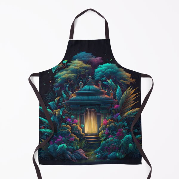 Item preview, Psychedelic Trippy Rainbow Rave Temple designed and sold by Iosis-Art.
