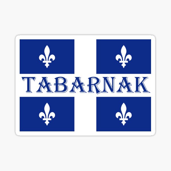 Aperçu de l'œuvre Quebec Tabarnak créée et vendue par Nova7Shop.