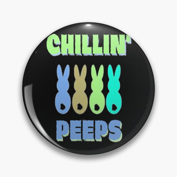 Item preview, Chilling Peeps 5, Badass and Funny, Easter Egg Hunting, Egg Hunt Squad, Chilling Peeps designed and sold by Adri Barnard.